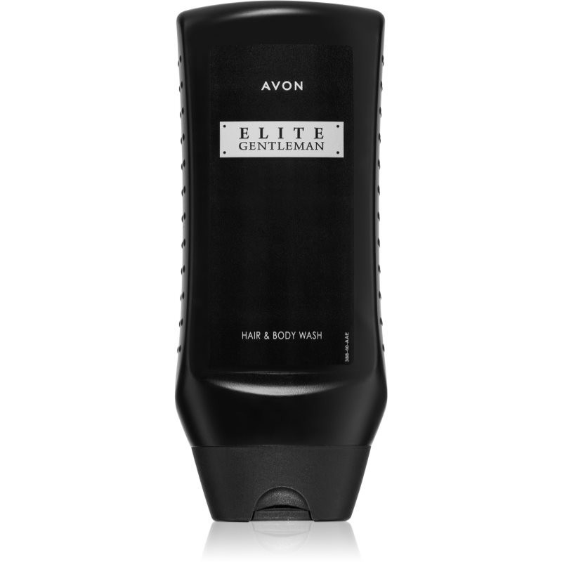 Avon Elite Gentleman body and hair shower gel for men 250 ml