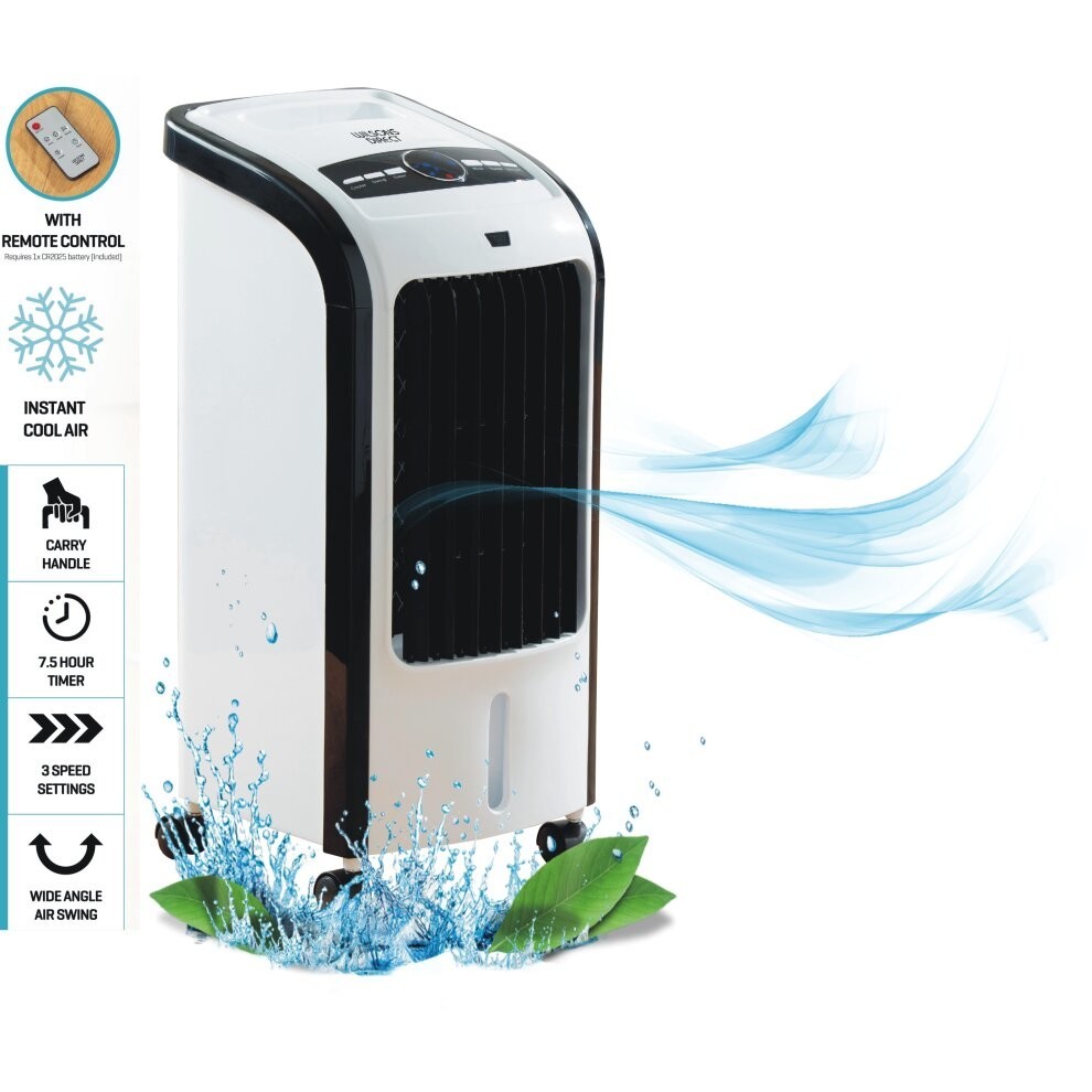 Portable Air Cooler with Remote, Humidifier Ice Cooling Fan