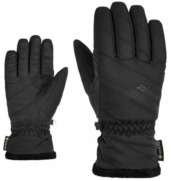 Ziener Kasia GTX Lady Black 7 Ski Gloves