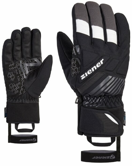 Ziener Genrix AS® AW Black 9,5 Ski Gloves