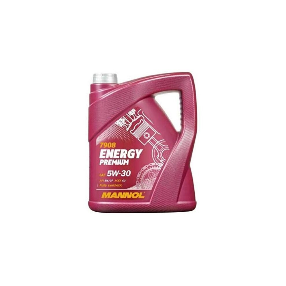 MANNOL Energy 5W30 C3 Fully Synthetic Engine Oil, 5 Litres