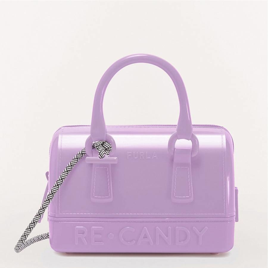 Purple Candy Mini Boston Bag