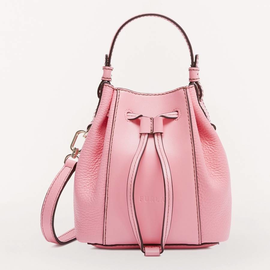 Pink Miastella Mini Bucket Bag