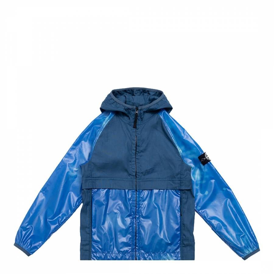 Blue Heat Reactive Hooded Jacket