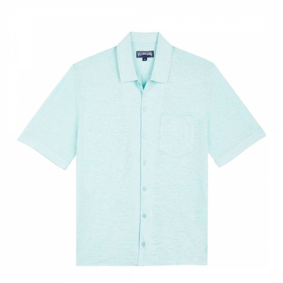 Blue Charli Linen Shirt