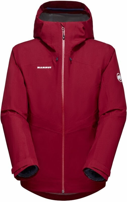 Mammut Convey 3 in 1 HS Hooded Jacket Women Blood Red/Marine L Outdoor Jacket