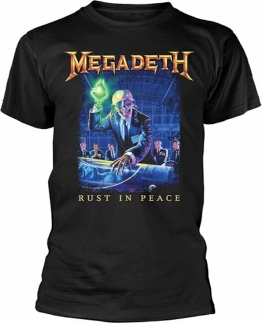 Megadeth T-Shirt Rust In Peace Black L