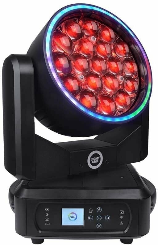 Light4Me ZOOM WASH 19X15 RING Moving Head