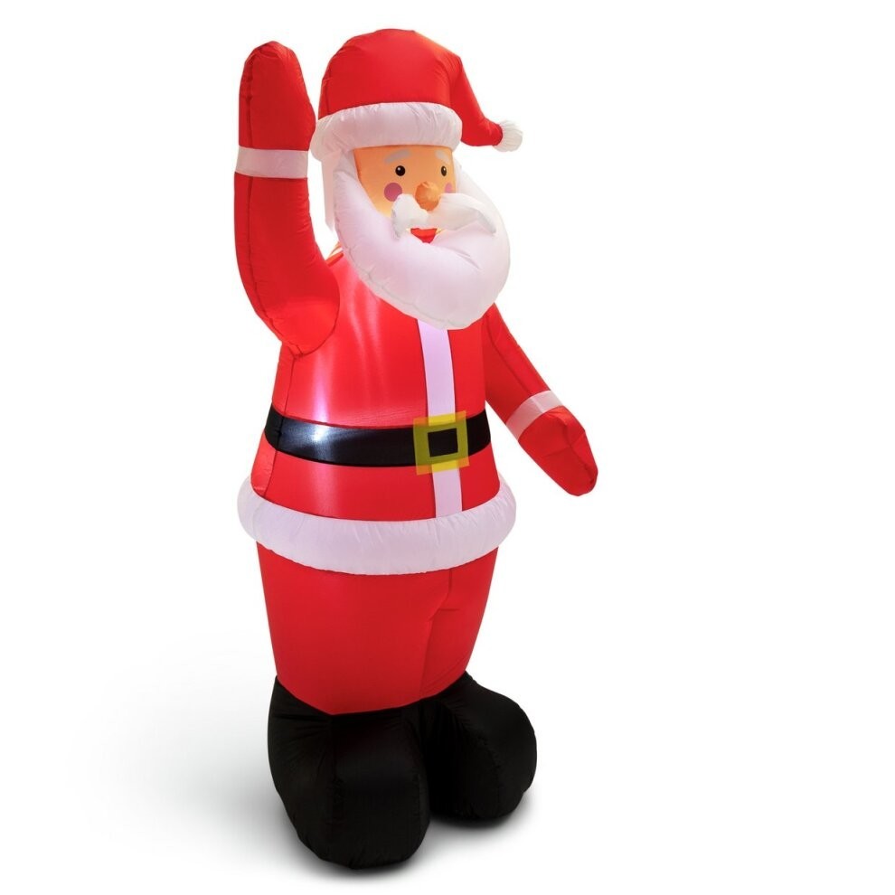 Home 6ft Inflatable Christmas Santa - Red