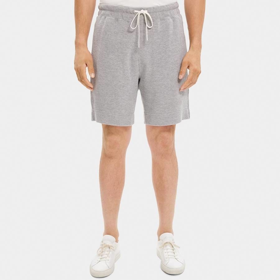 Grey Jersey Cotton Shorts