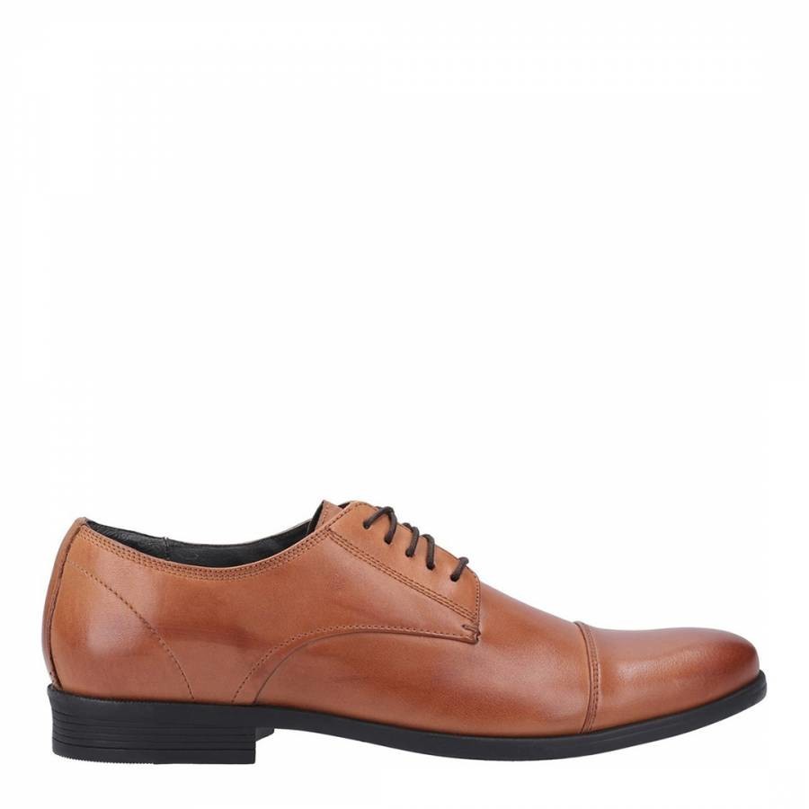 Dark Brown Ollie Cap Toe Formal Shoes