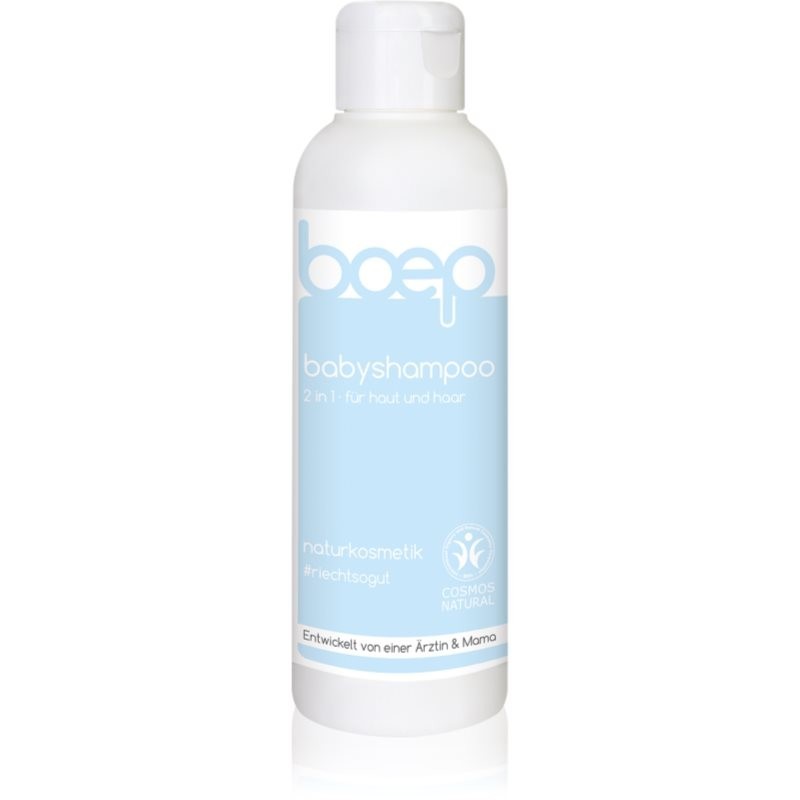 Boep Baby Shampoo 2 v 1 2-in-1 shower gel and shampoo with aloe vera for children from birth 150 ml