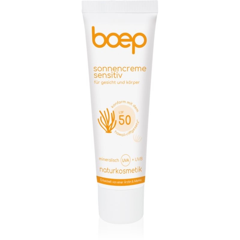 Boep Sun Cream Sensitive sunscreen SPF 50 50 ml