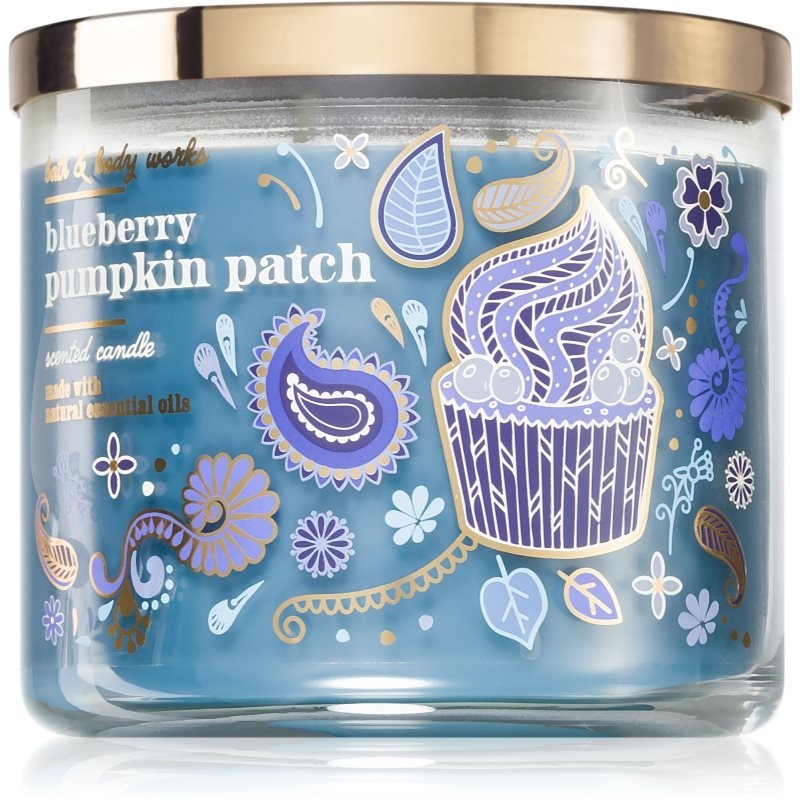 Bath & Body Works Blueberry Pumpkin scented candle 411 g