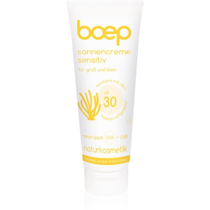 Boep Sun Cream Sensitive sunscreen for kids SPF 30 100 ml
