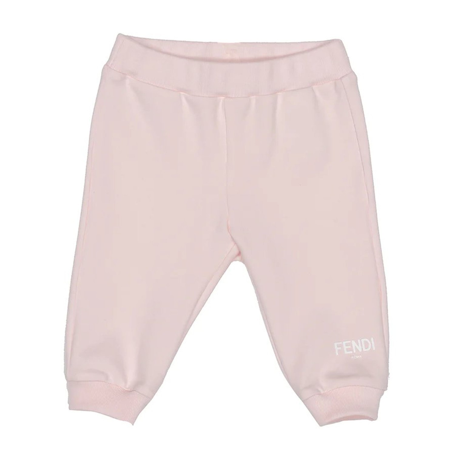 Fendi Baby Girls Logo Print Joggers Light Pink 6M