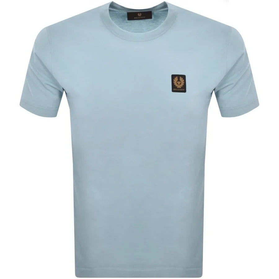 Belstaff Men's Logo T-shirt Blue S