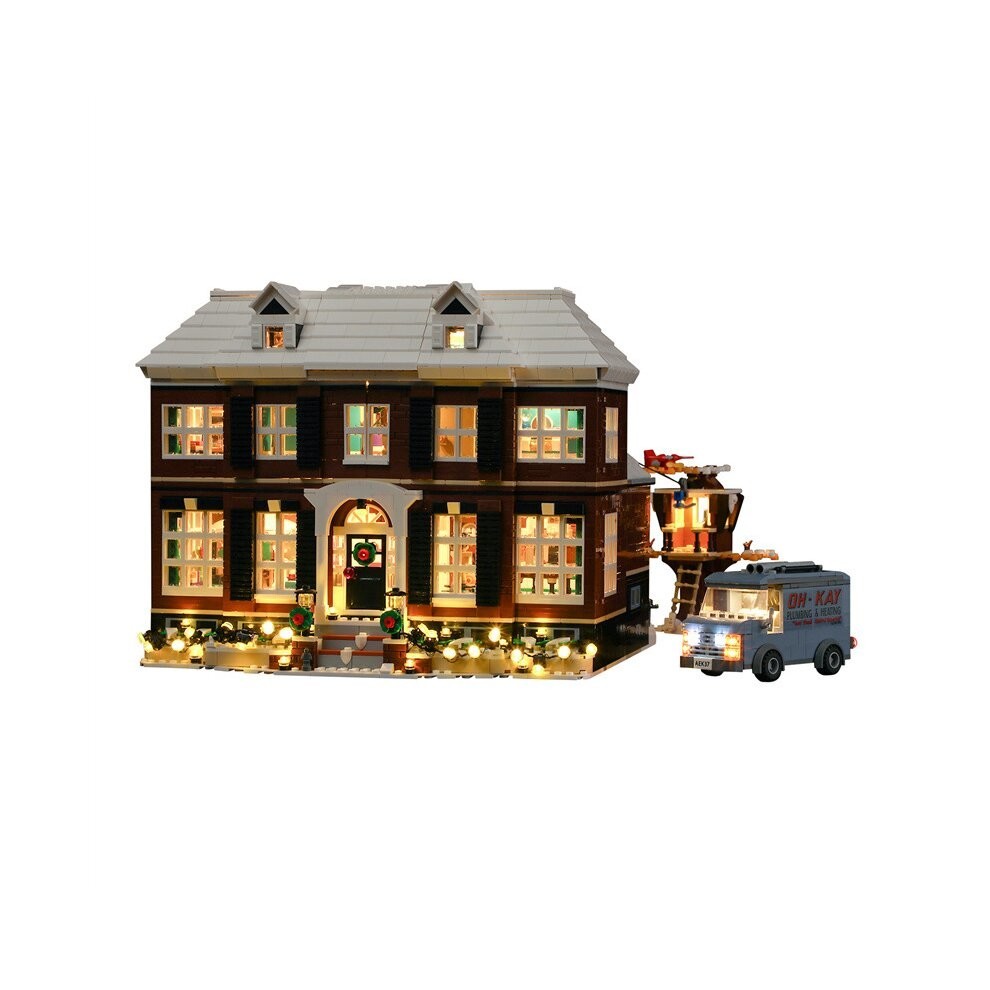 (3955pcs) 2022 3955pcs 21330 Home Alone House Set with figures Model Building Blocks