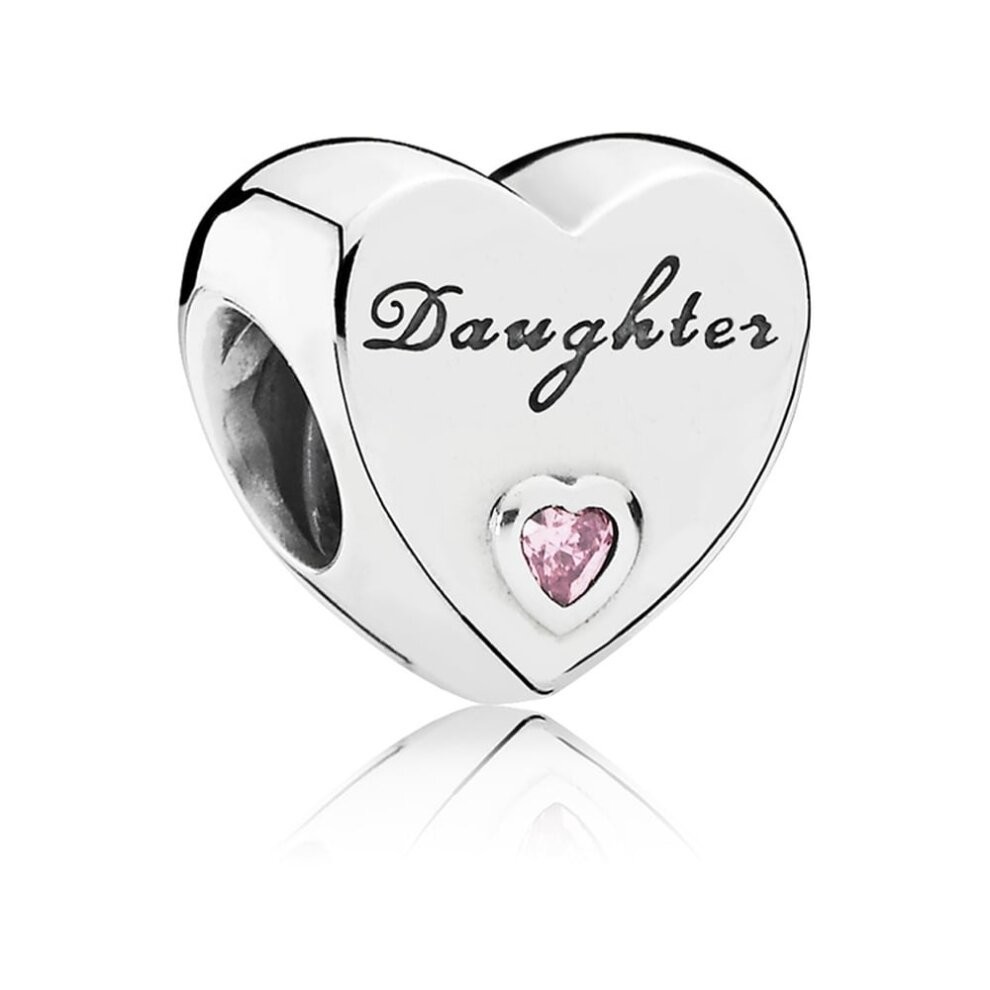 Pandora Silver Sterling Daughter Heart Charm 791726PCZ