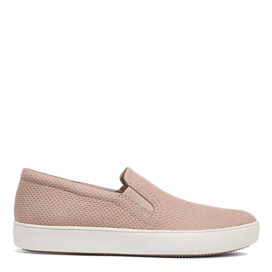 Beige Leather Marianne Slip On Trainers