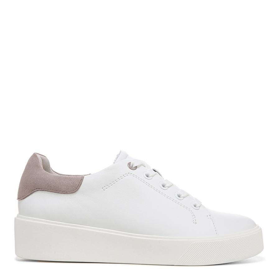 White/Grey Morrison 2.0 Suede Trainer