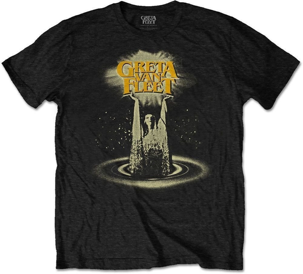 Greta Van Fleet T-Shirt Cinematic Lights Black L