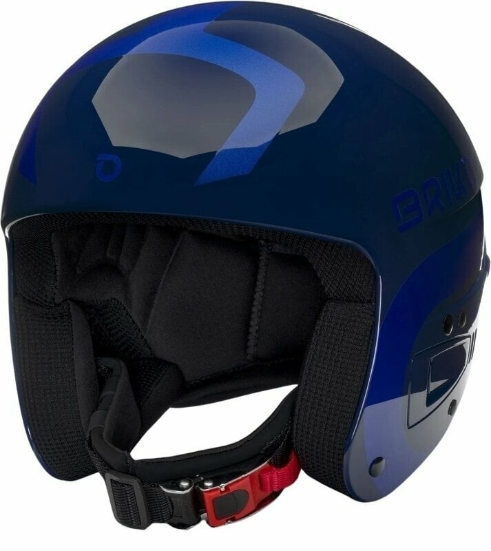 Briko Vulcano FIS 6.8 EPP Shiny Downriver Blue/Metal Royal Blue 56 Ski Helmet