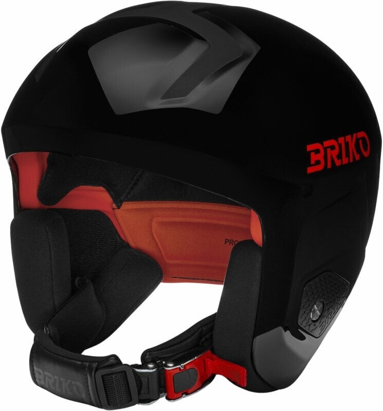 Briko Vulcano 2.0 Shiny Black/Orange L Ski Helmet
