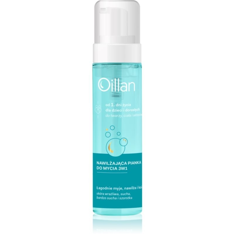 Oillan Oil Washing Foam moisturising shampoo 3-in-1 200 ml