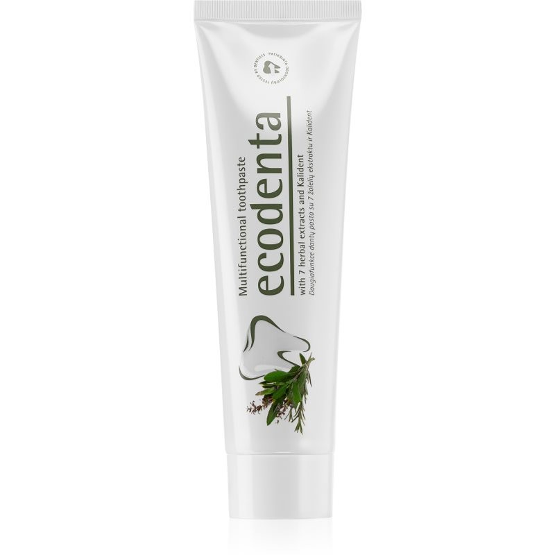 Ecodenta Green Multifunctional fluoride toothpaste for complete tooth protection 100 ml