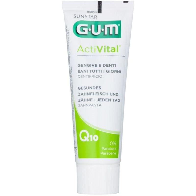 G.U.M Activital Q10 complex protection toothpaste for fresh breath 75 ml