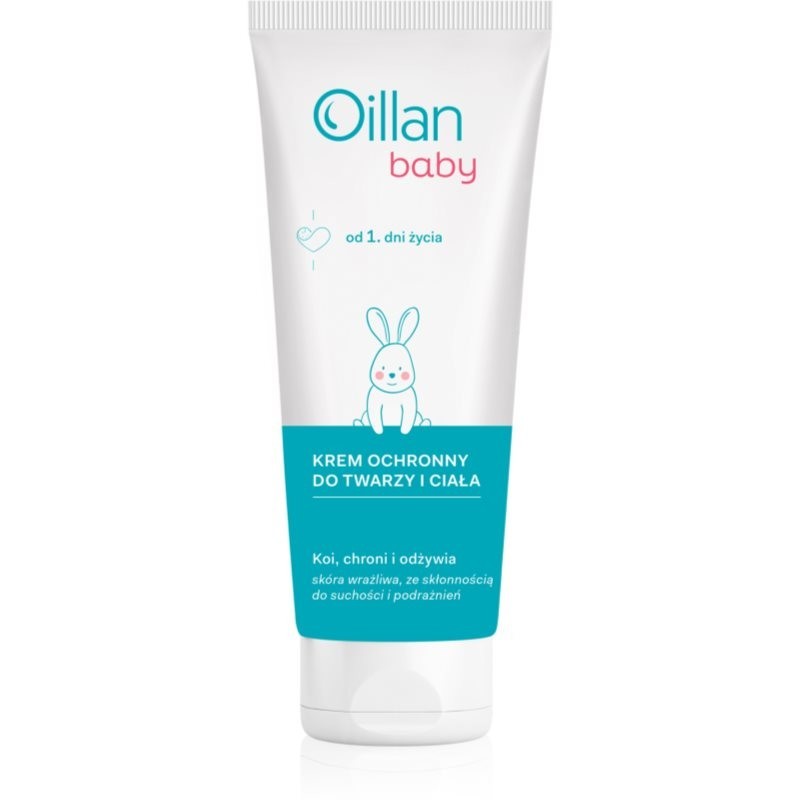 Oillan Baby Face and Body Cream baby protective cream for face and body 75 ml