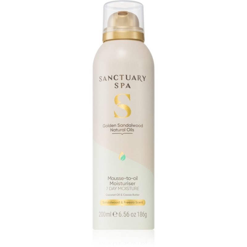 Sanctuary Spa Golden Sandalwood creamy bubble bath with nourishing effect 200 ml