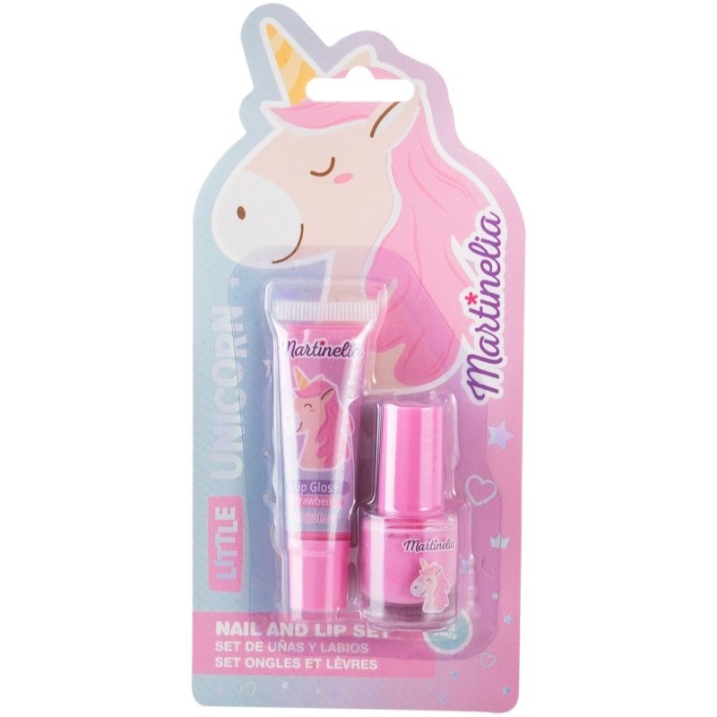 Martinelia Little Unicorn Nail & Lip Set gift set (for children)