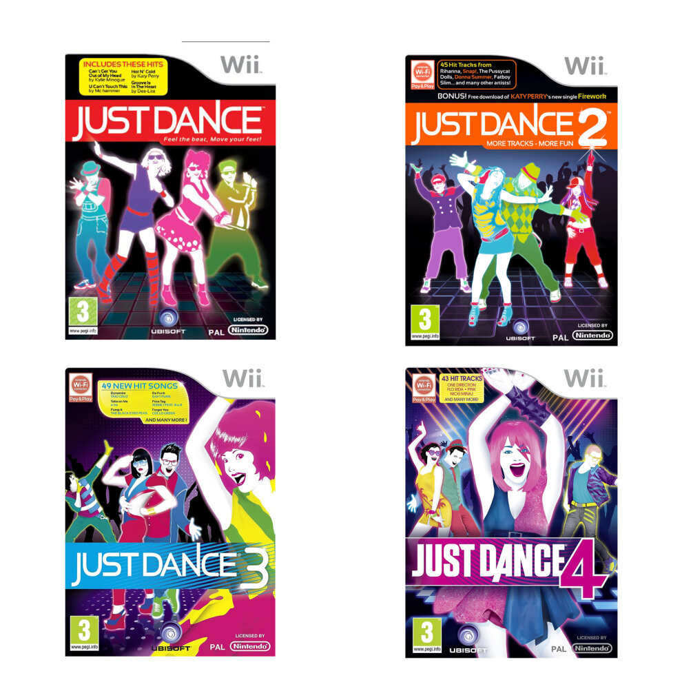 Just dance bundle 4 games included