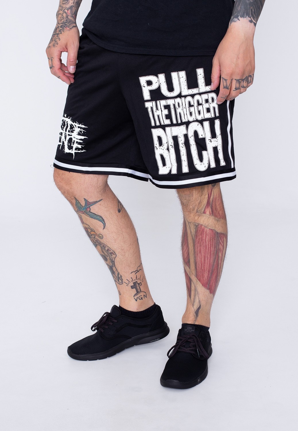 Suicide Silence - Pull The Trigger Striped - Shorts