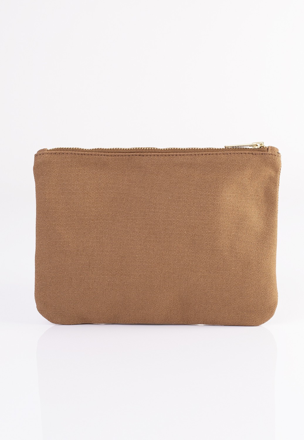 Carhartt WIP - Canvas Graphic Zip Safety Pin Embroidery/Hamilton Brown/Black - Wallet