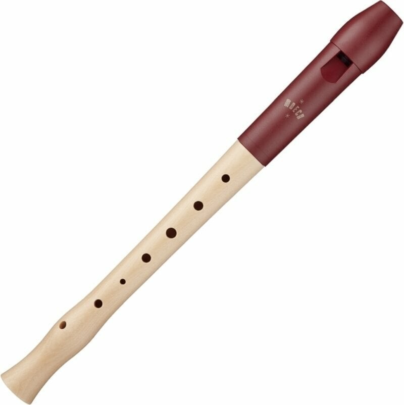 Moeck 1020 Soprano Recorder C Natural-Red