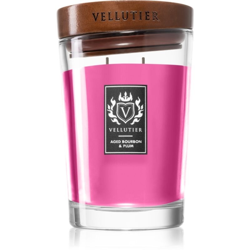 Vellutier Aged Bourbon & Plum scented candle 515 g