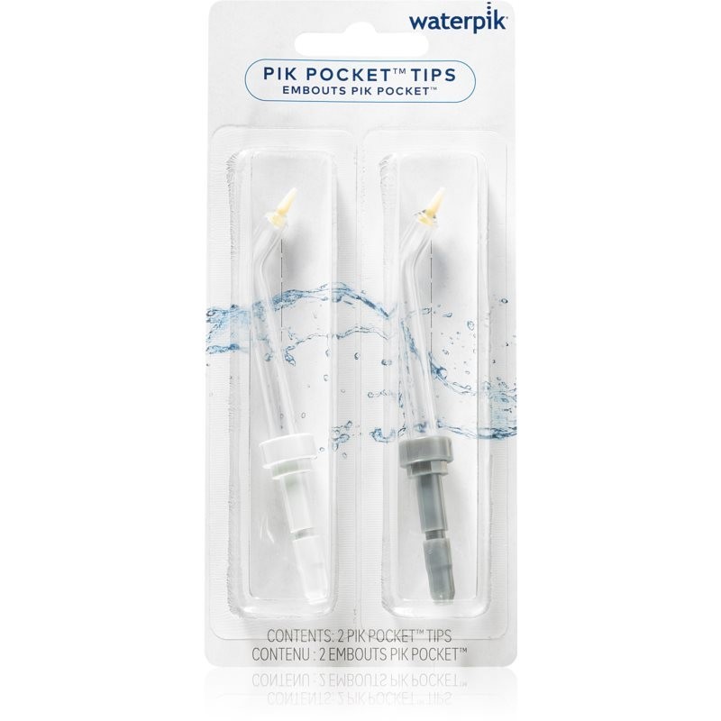 Waterpik PP100 PikPocket replacement nozzles 2 pc