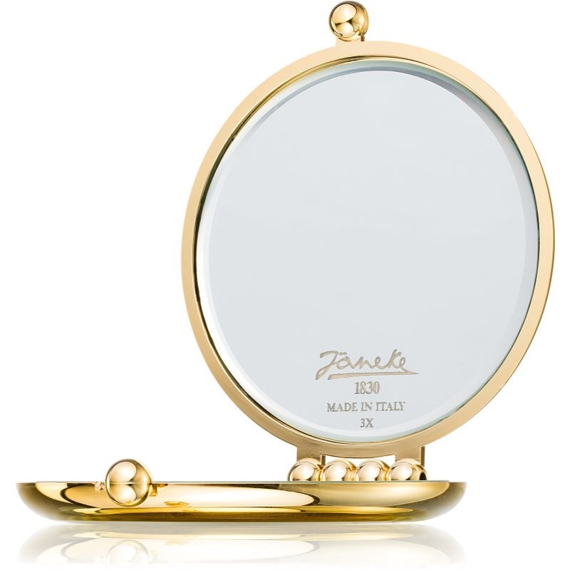 Janeke Gold Line Golden Double Mirror cosmetic mirror Ø 65 mm 1 pc