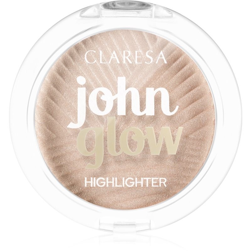 Claresa John Glow professional highlight pressed powder shade 02 8 g