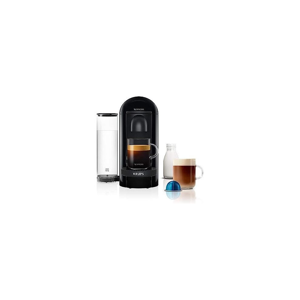 Nespresso Vertuo Plus XN903840 Coffee Machine by Krups, Black