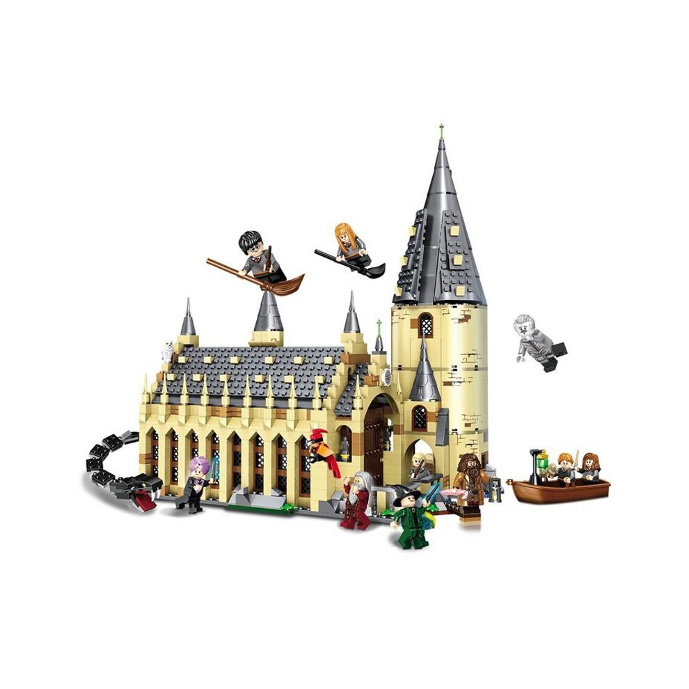 Harry Potter Hogwarts Great Hall Castle Toy, Gift Idea for Wizarding World Fan, Building Set for Kids
