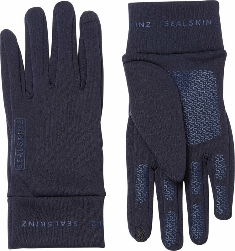 Sealskinz Acle Water Repellent Nano Fleece Glove Navy M Gloves
