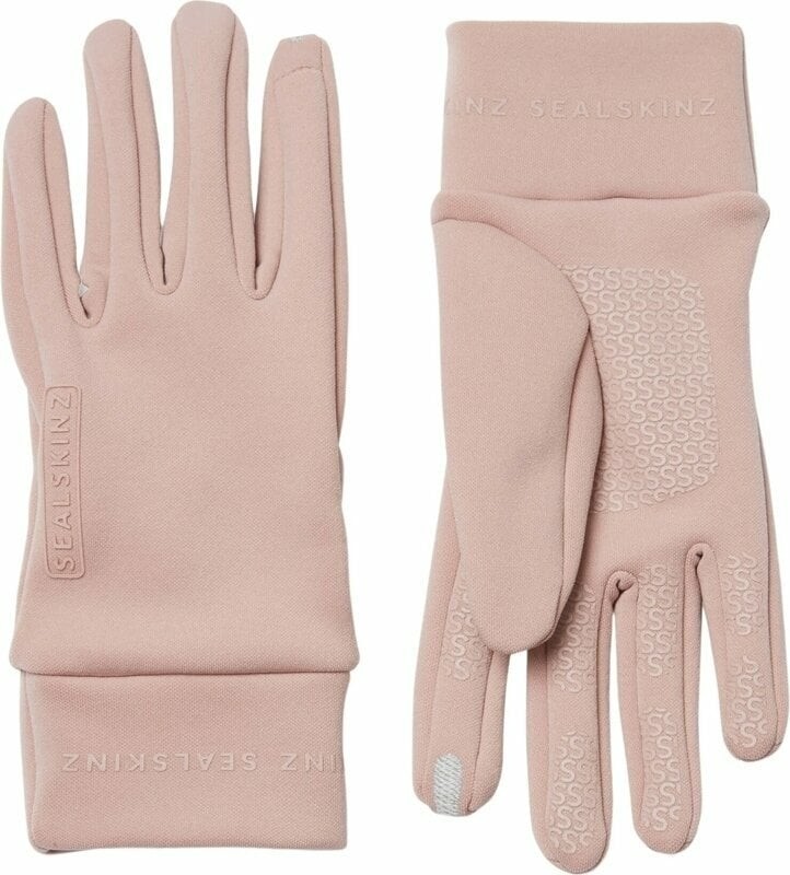 Sealskinz Acle Water Repellent Women's Nano Fleece Glove Pink M Gloves