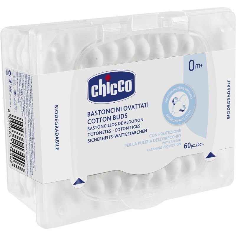 Chicco Cotton Buds cotton buds for children 60 pc