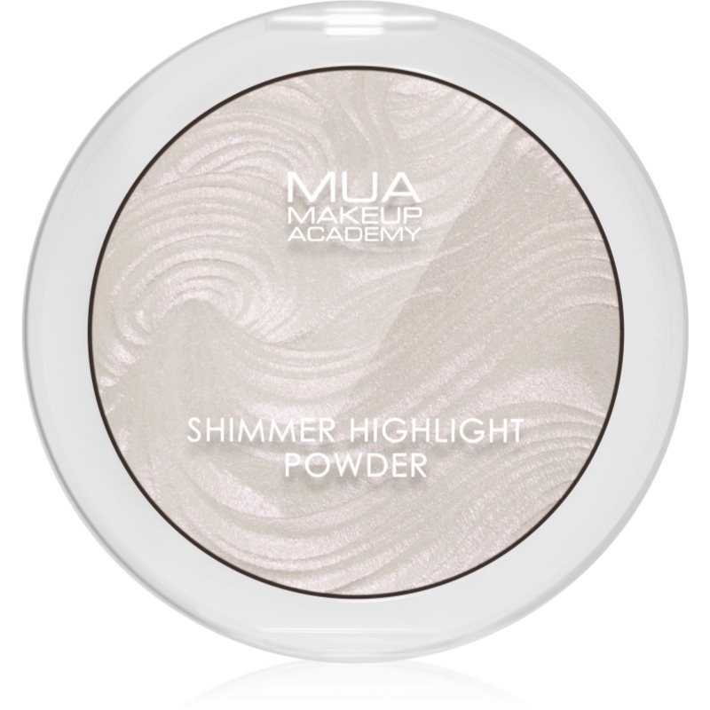 MUA Makeup Academy Shimmer professional highlight pressed powder shade Peach Diamond 8 g