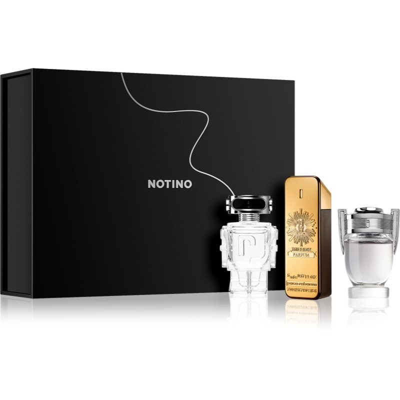 Beauty Discovery Box Notino Invincible Rabanne Christmas gift set for men