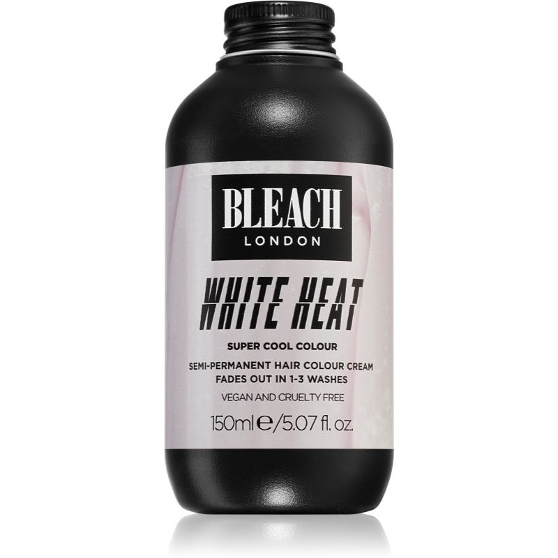 Bleach London Super Cool semi-permanent hair colour shade White Heat 150 ml